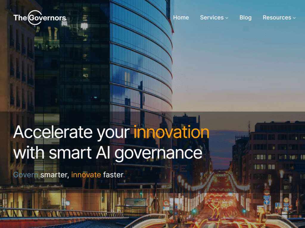 The Governors. AI Governance consultancy