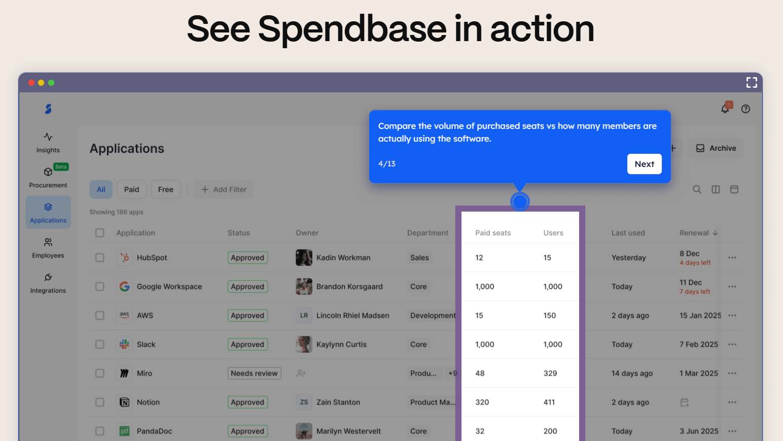 startup expense management with Spendbase